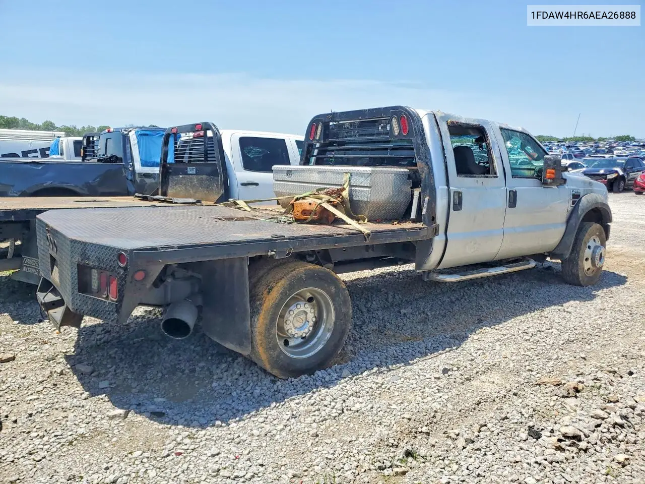 2010 Ford F450 Super Duty VIN: 1FDAW4HR6AEA26888 Lot: 54926126