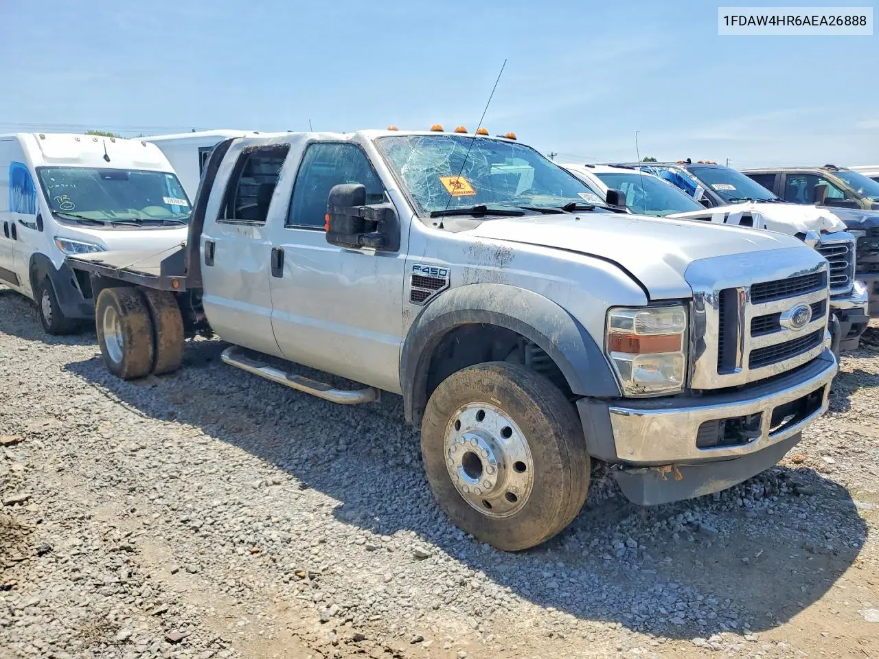 2010 Ford F450 Super Duty VIN: 1FDAW4HR6AEA26888 Lot: 54926126