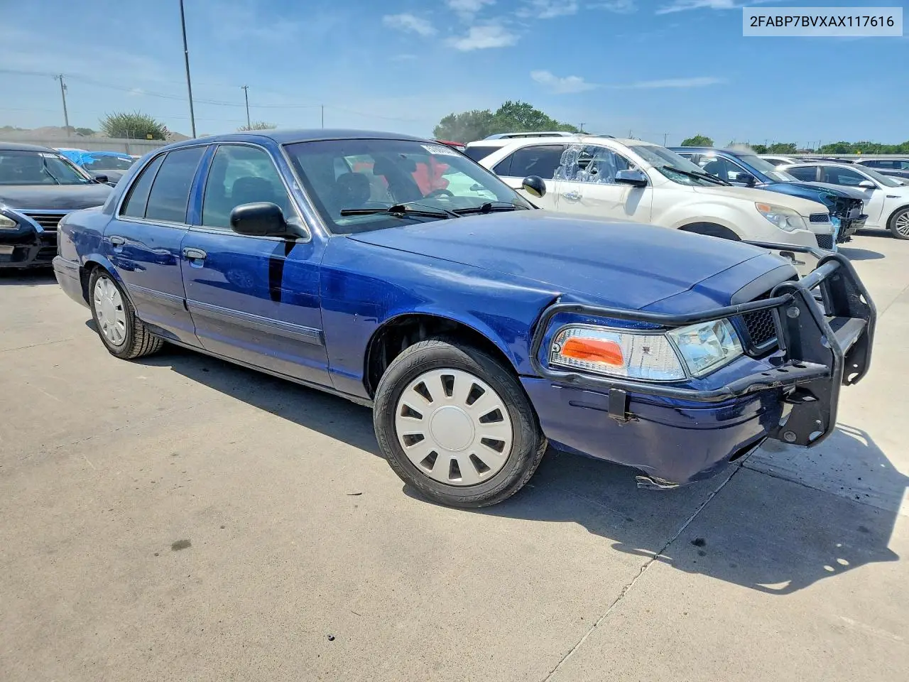 2010 Ford Crown Victoria Police Interceptor VIN: 2FABP7BVXAX117616 Lot: 57697846