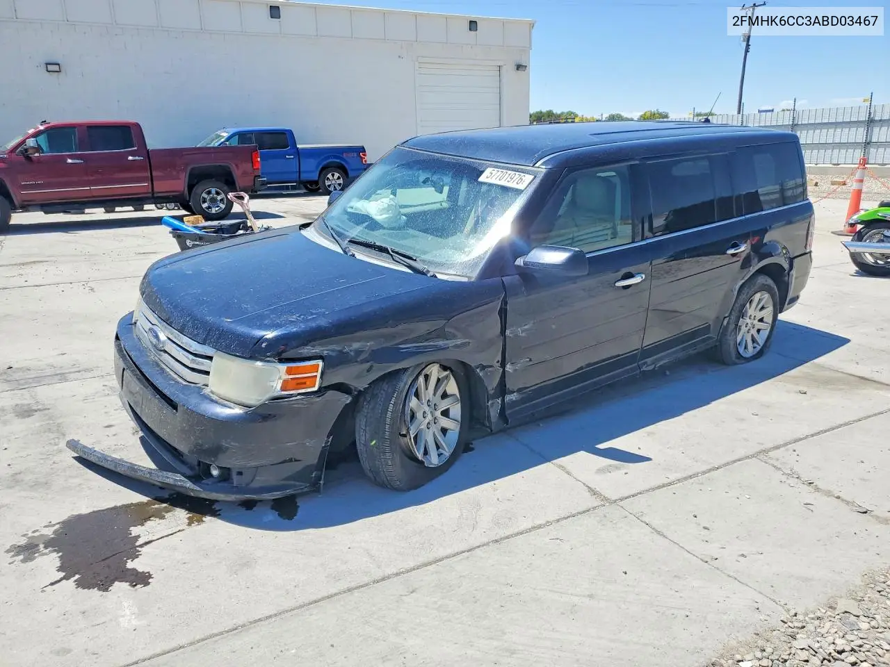 2010 Ford Flex Sel VIN: 2FMHK6CC3ABD03467 Lot: 57701976
