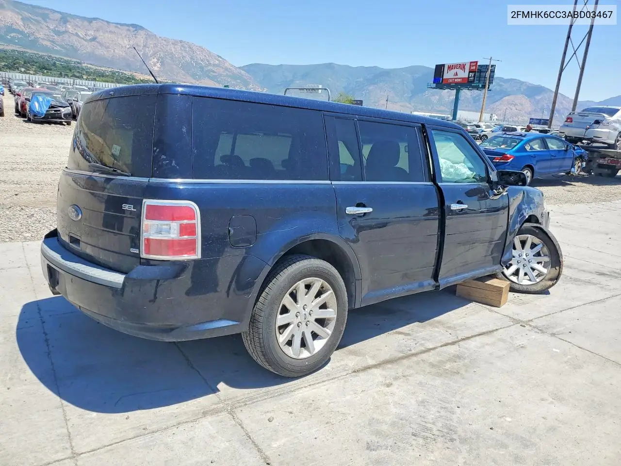 2010 Ford Flex Sel VIN: 2FMHK6CC3ABD03467 Lot: 57701976