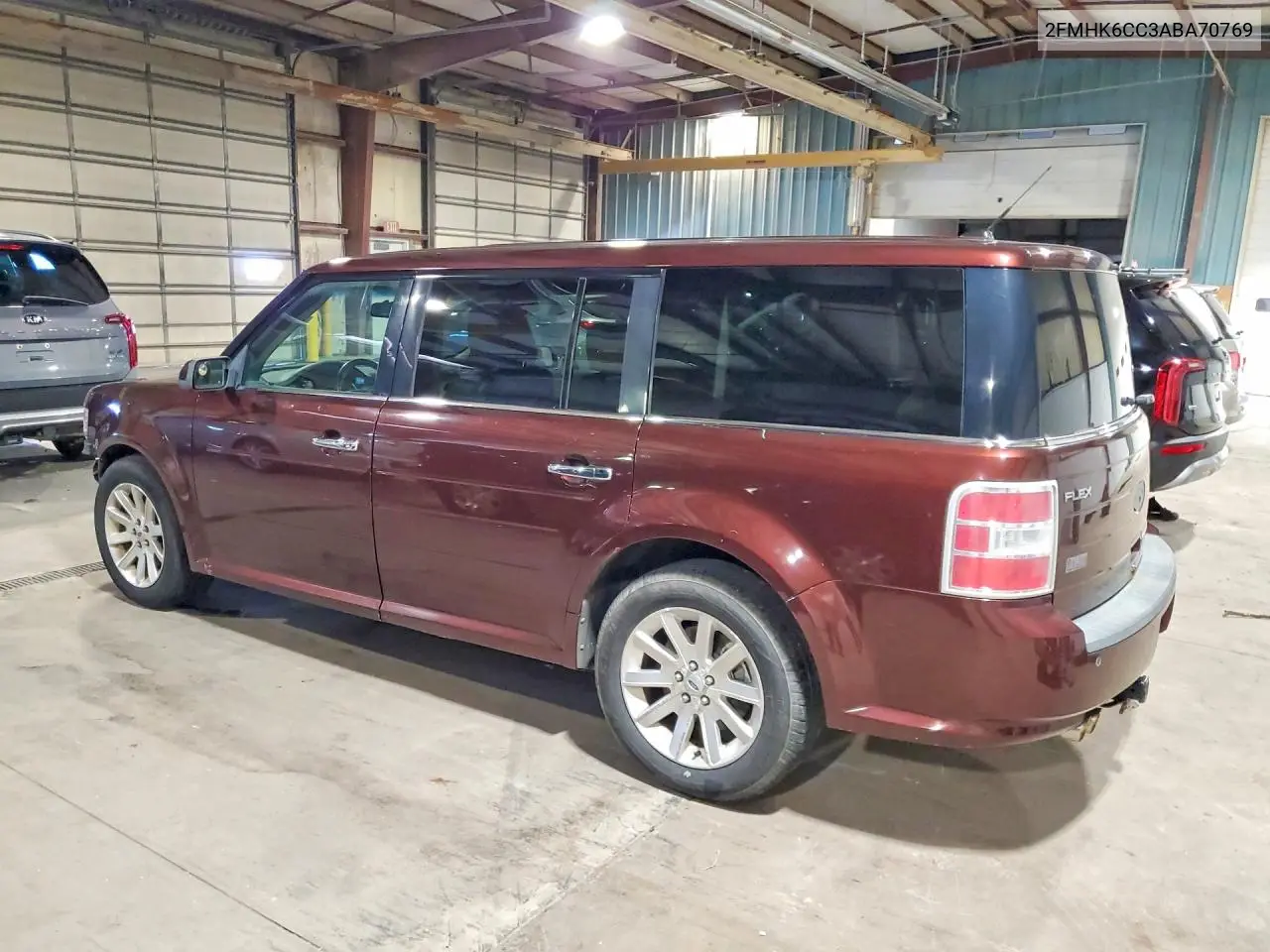 2010 Ford Flex Sel VIN: 2FMHK6CC3ABA70769 Lot: 58057556