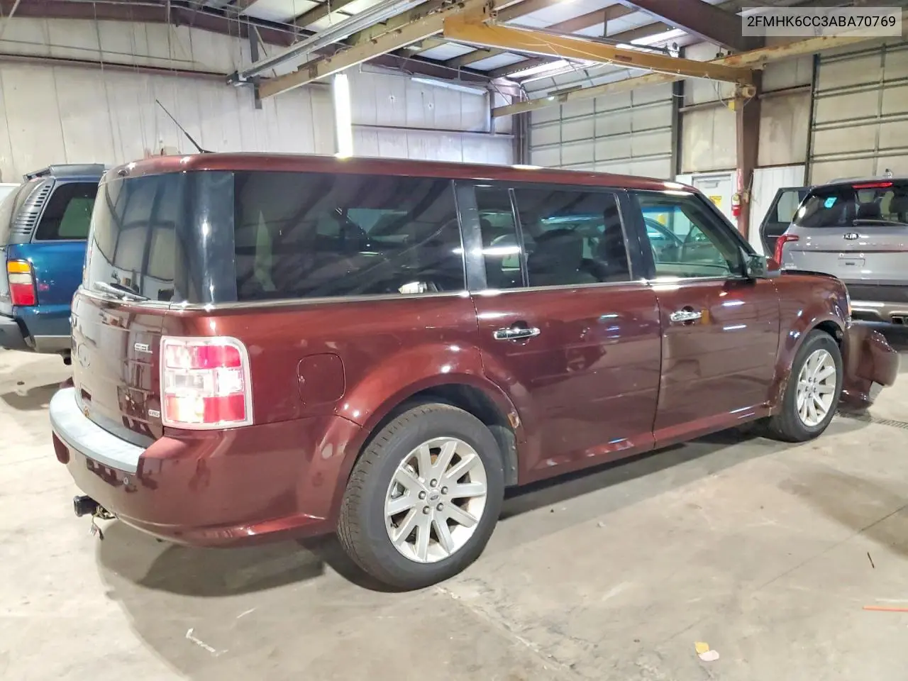 2010 Ford Flex Sel VIN: 2FMHK6CC3ABA70769 Lot: 58057556