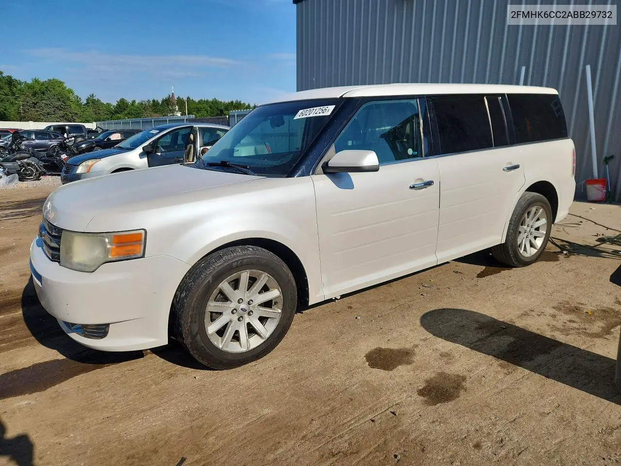 2010 Ford Flex Se Fwd VIN: 2FMHK6CC2ABB29732 Lot: 60201256