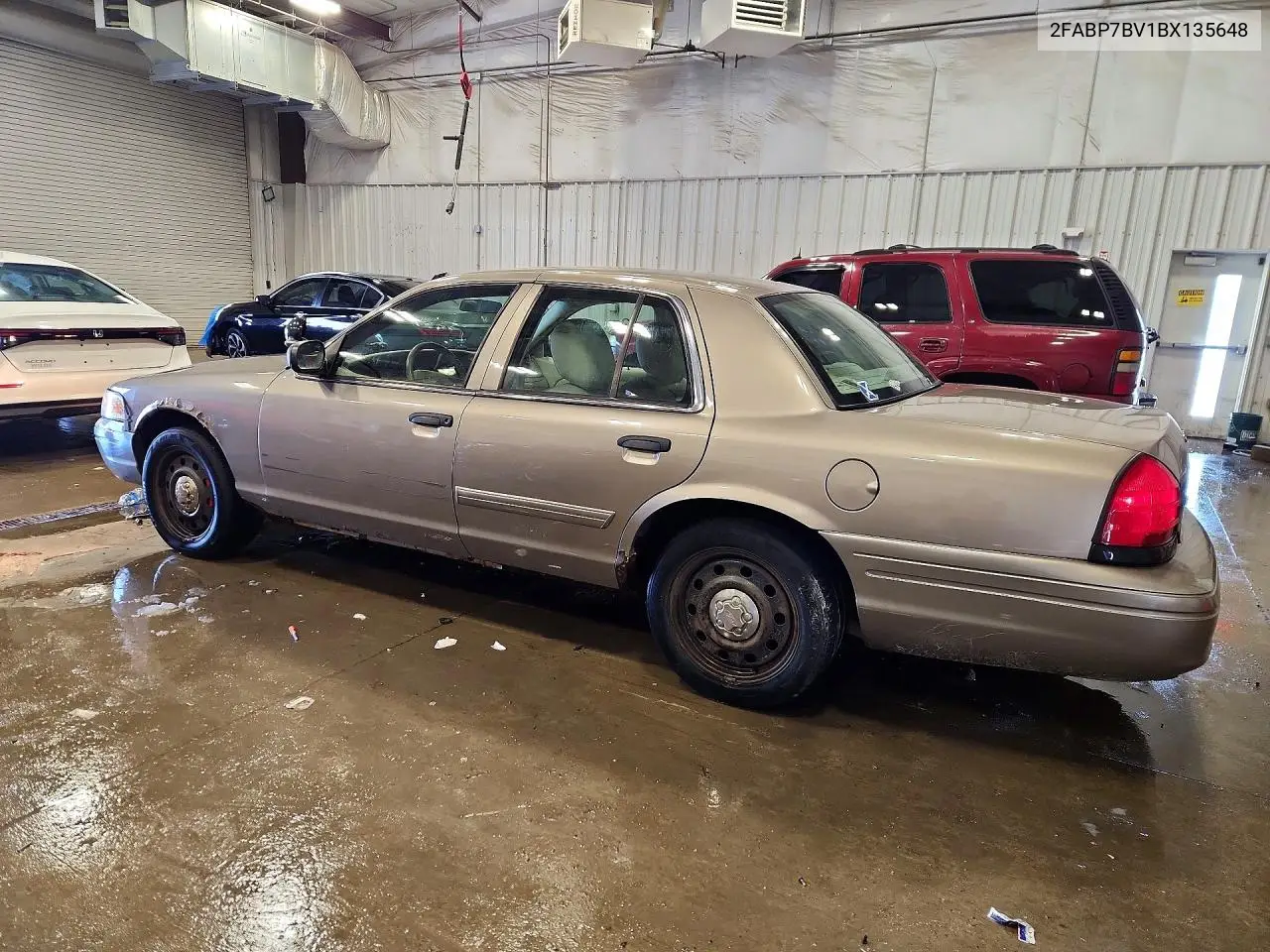 2011 Ford Crown Victoria Police Interceptor VIN: 2FABP7BV1BX135648 Lot: 46578246
