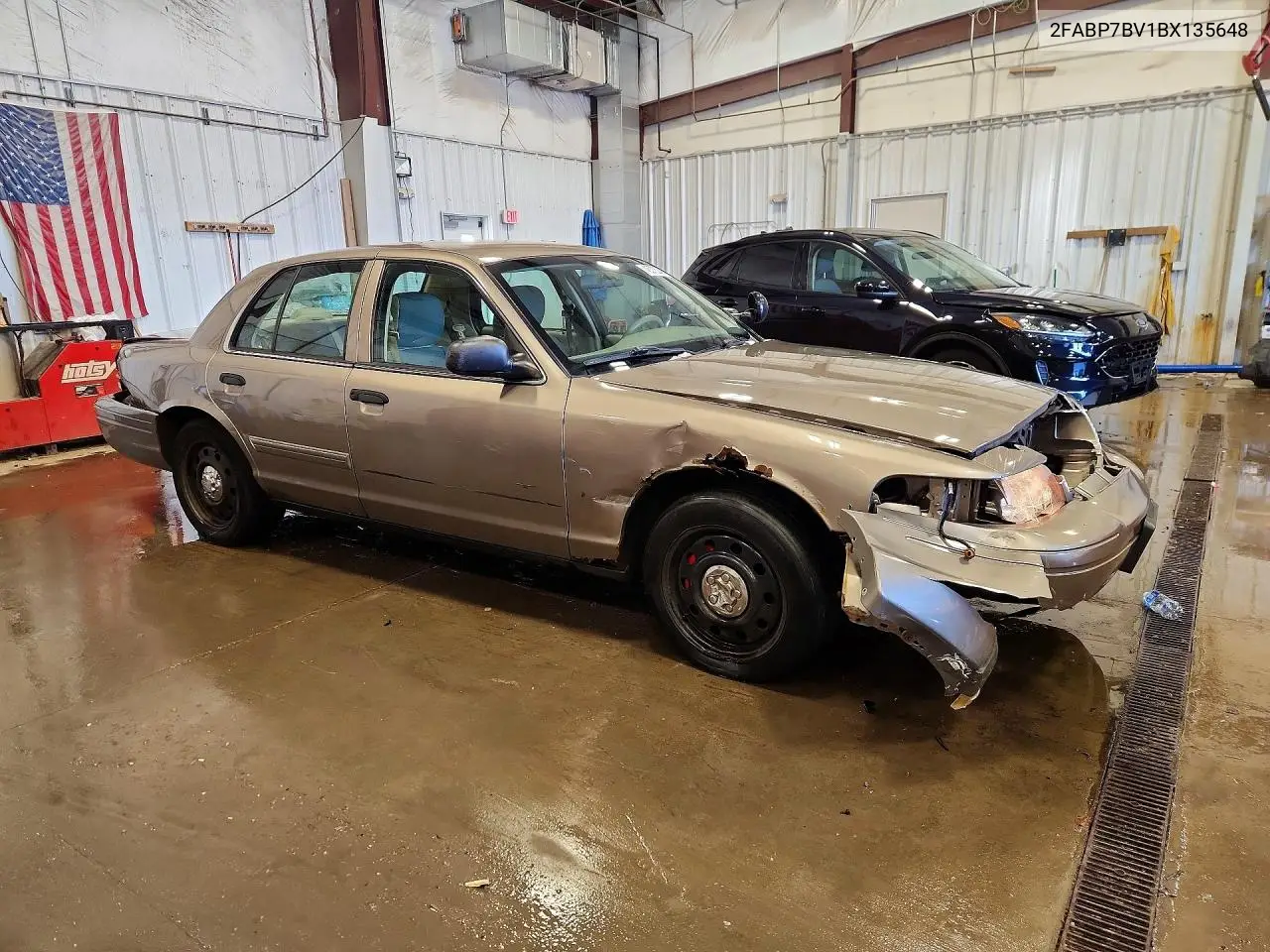 2011 Ford Crown Victoria Police Interceptor VIN: 2FABP7BV1BX135648 Lot: 46578246