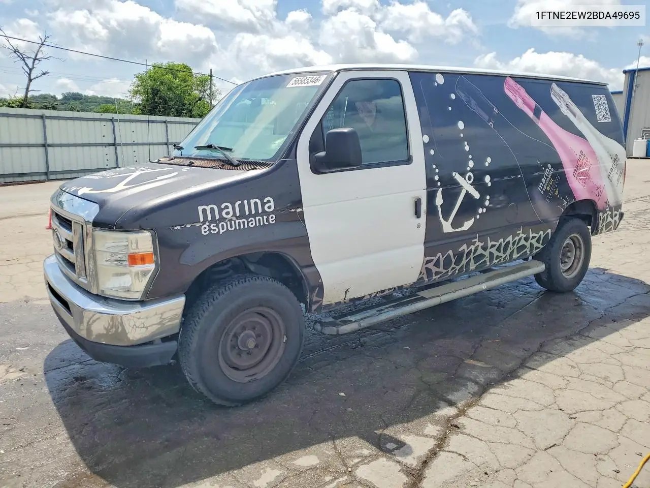2011 Ford Econoline E250 Van VIN: 1FTNE2EW2BDA49695 Lot: 56585346