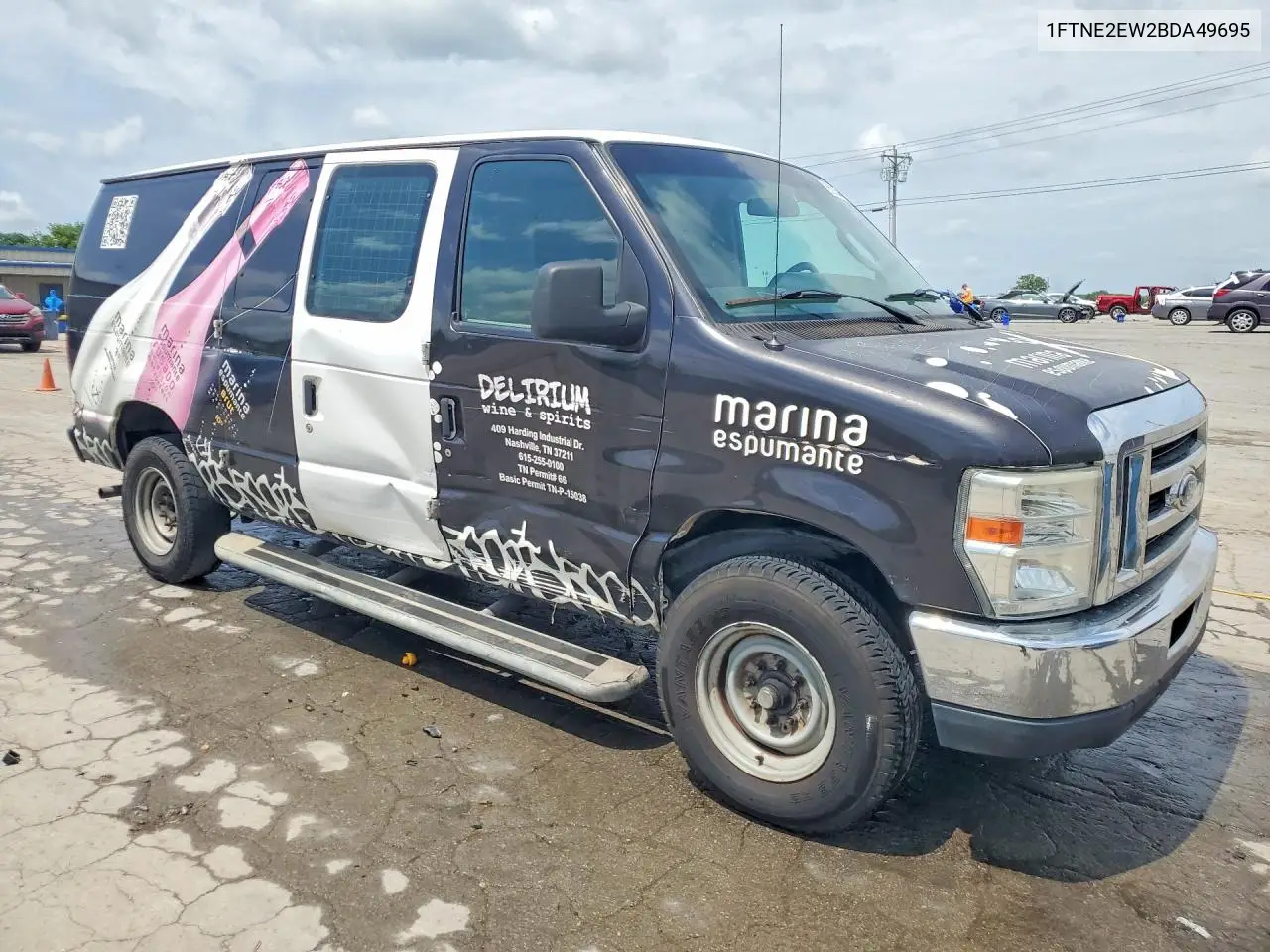 2011 Ford Econoline E250 Van VIN: 1FTNE2EW2BDA49695 Lot: 56585346
