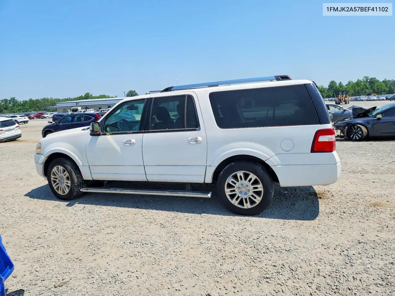 2011 Ford Expedition El Limited VIN: 1FMJK2A57BEF41102 Lot: 57186846