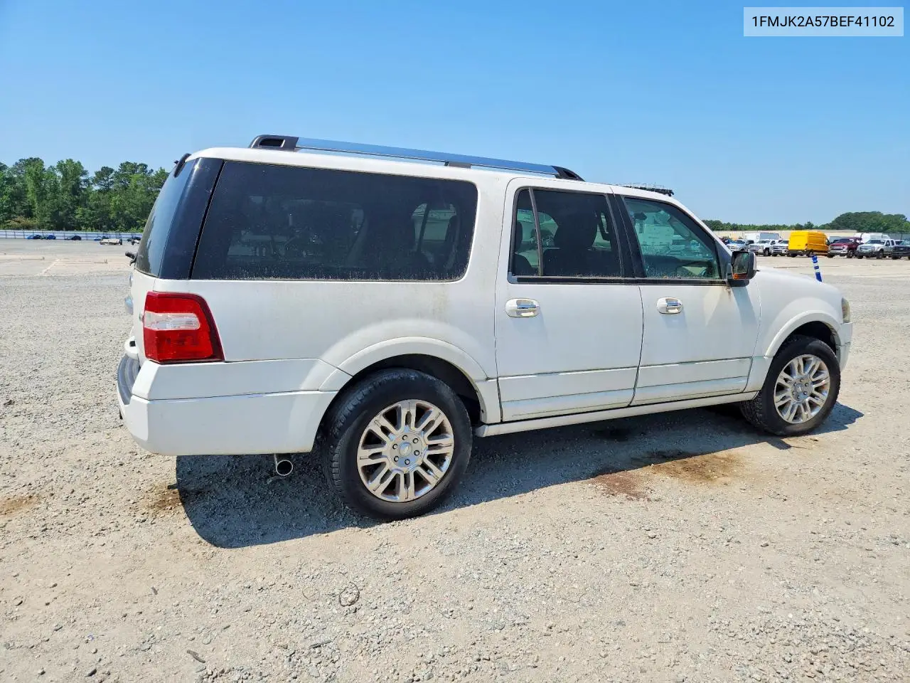 2011 Ford Expedition El Limited VIN: 1FMJK2A57BEF41102 Lot: 57186846