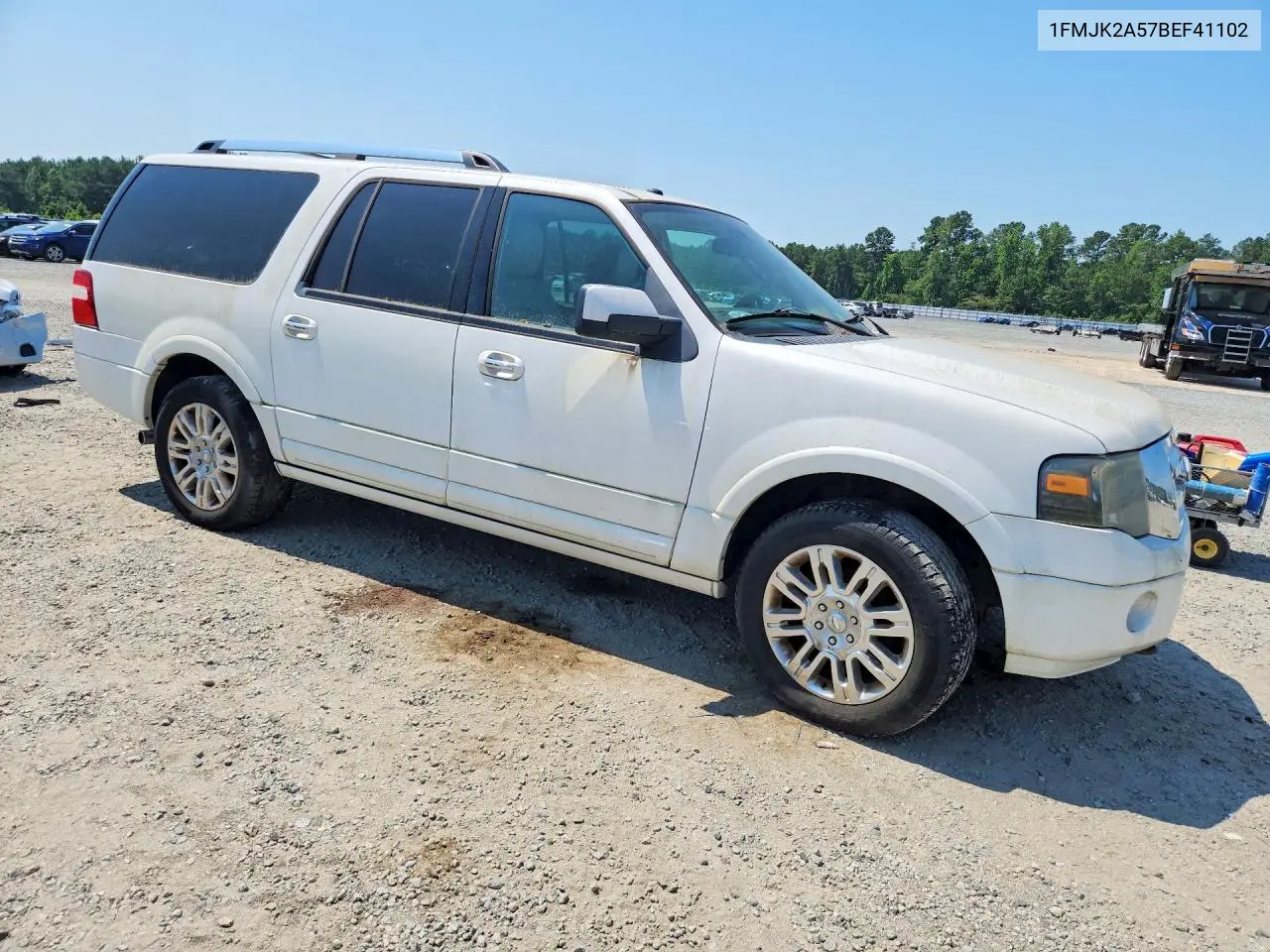 2011 Ford Expedition El Limited VIN: 1FMJK2A57BEF41102 Lot: 57186846