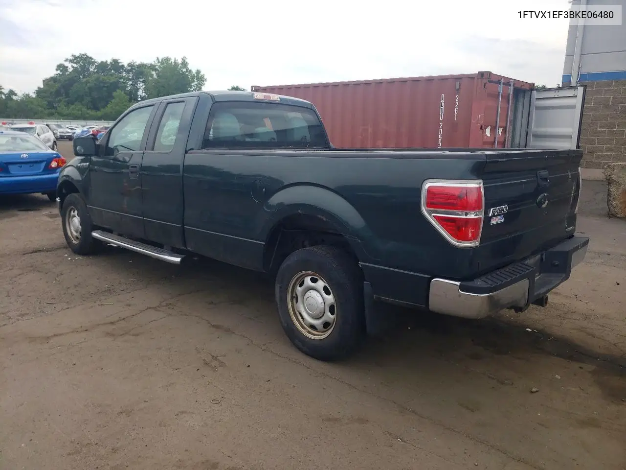 2011 Ford F150 Super Cab VIN: 1FTVX1EF3BKE06480 Lot: 57768366
