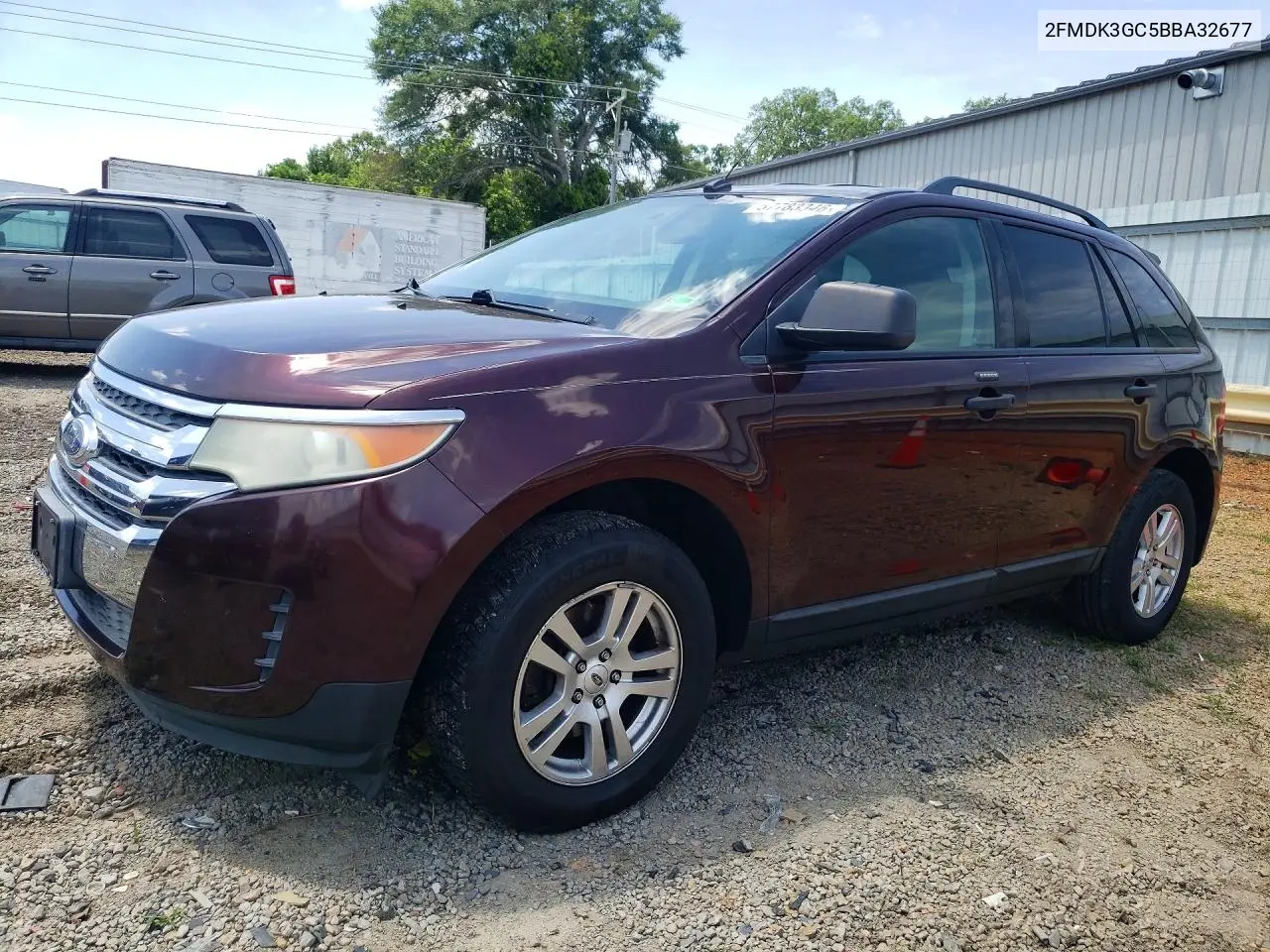 2011 Ford Edge Se VIN: 2FMDK3GC5BBA32677 Lot: 57783346