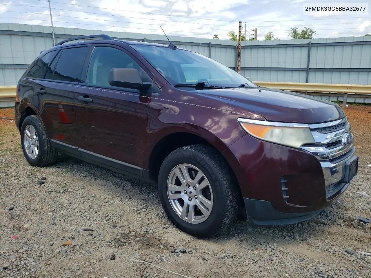2011 Ford Edge Se VIN: 2FMDK3GC5BBA32677 Lot: 57783346