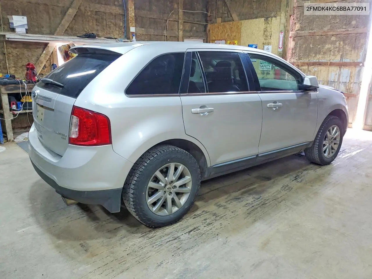 2011 Ford Edge Limited VIN: 2FMDK4KC6BBA77091 Lot: 58737226