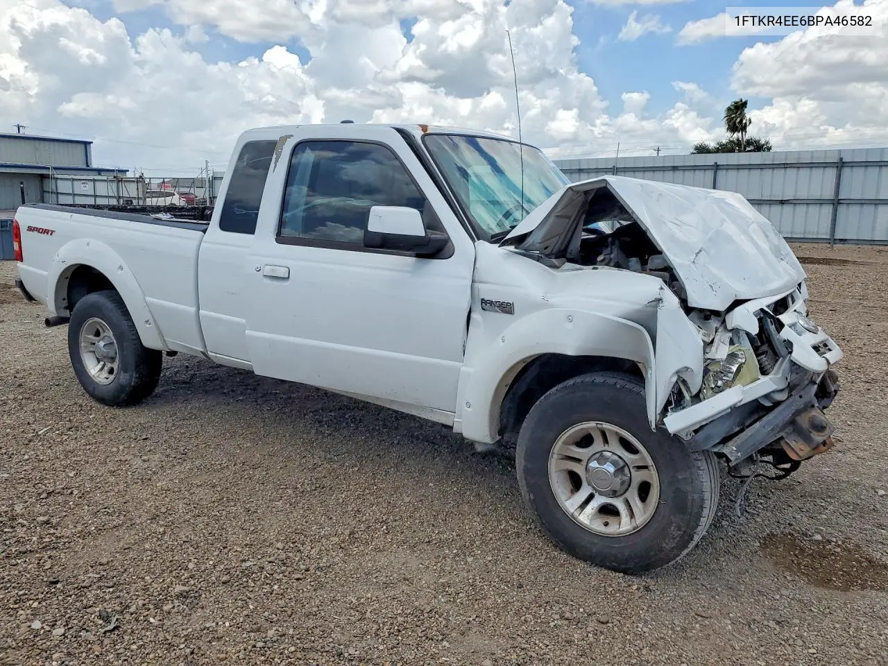 2011 Ford Ranger Super Cab VIN: 1FTKR4EE6BPA46582 Lot: 59310346