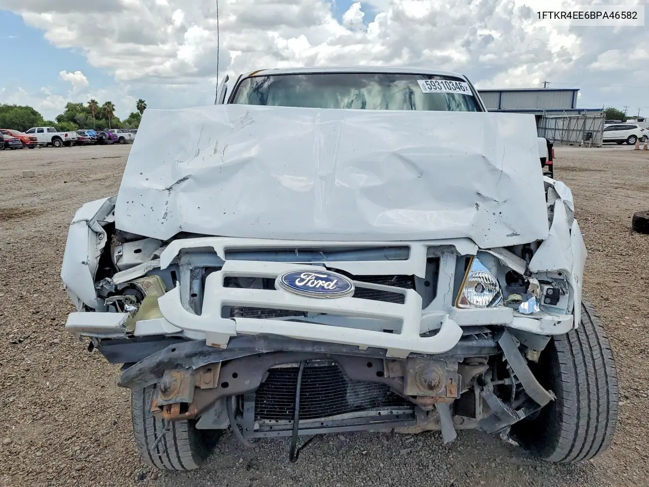 2011 Ford Ranger Super Cab VIN: 1FTKR4EE6BPA46582 Lot: 59310346
