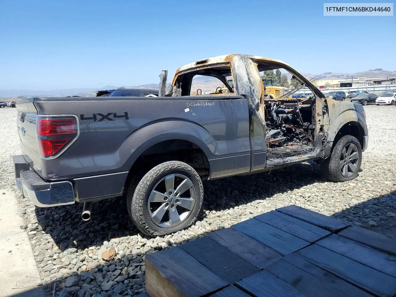 2011 Ford F150 VIN: 1FTMF1CM6BKD44640 Lot: 60886576