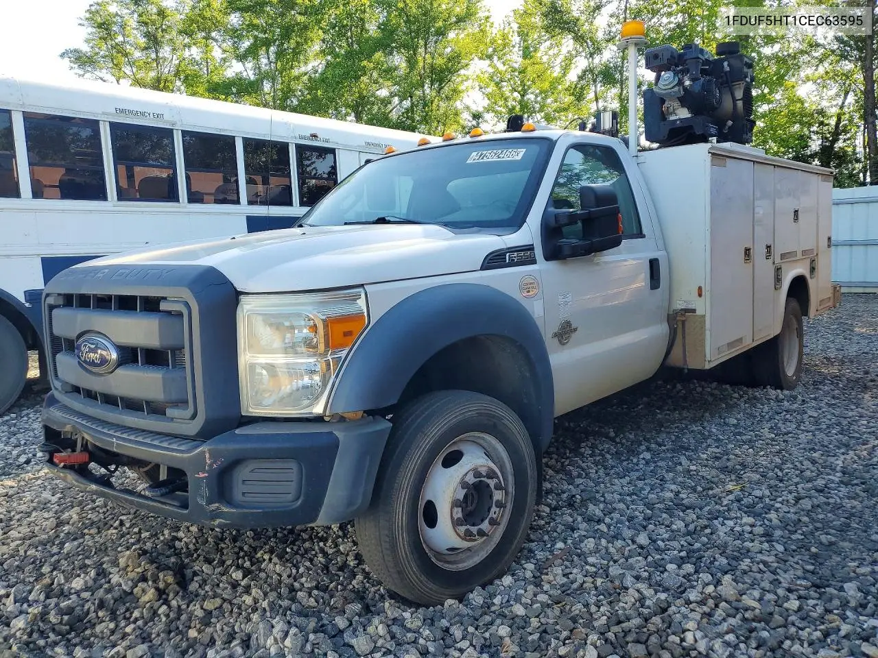 2012 Ford F550 Super Duty Utility / Service Truck VIN: 1FDUF5HT1CEC63595 Lot: 47562466
