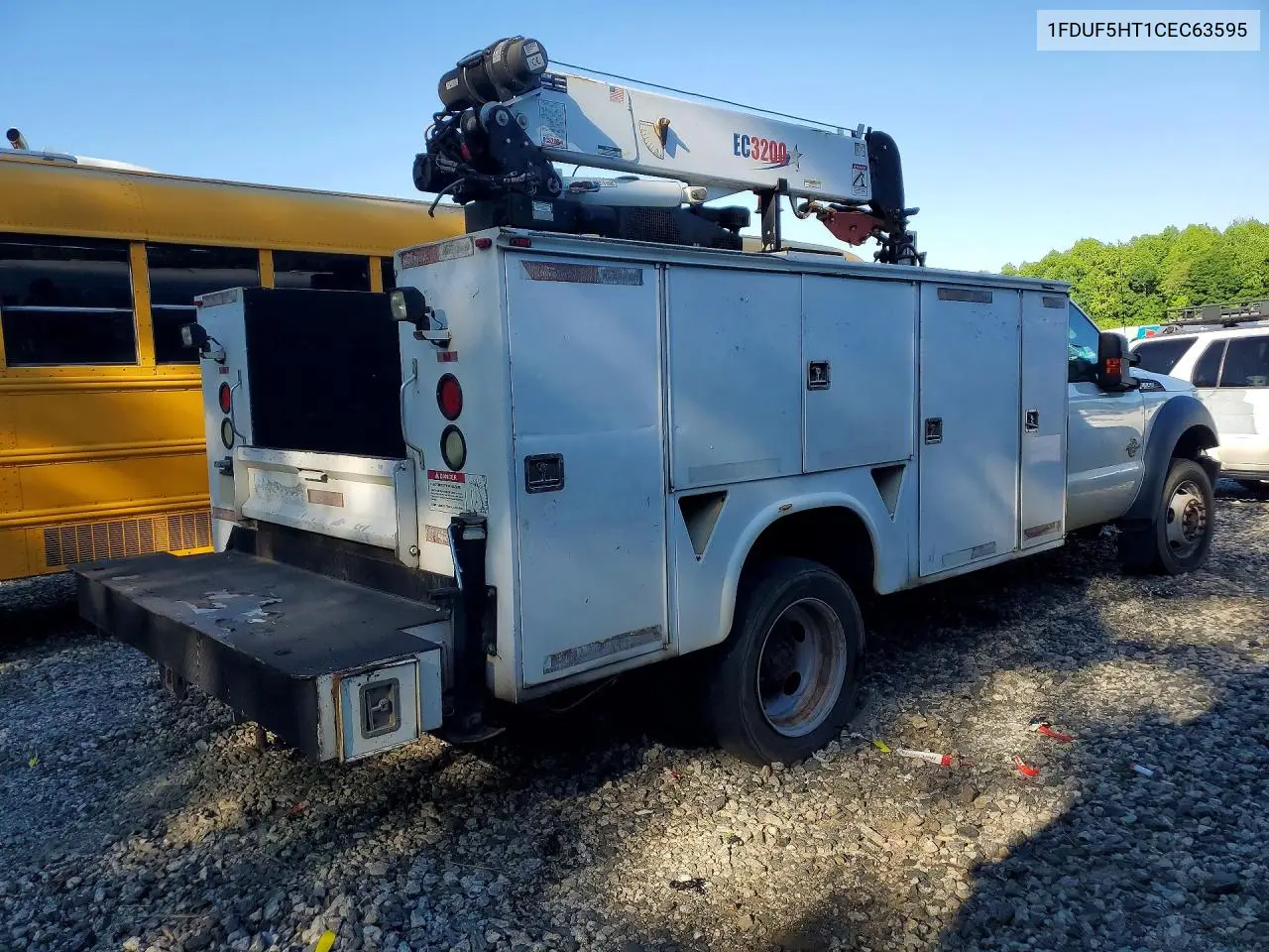 2012 Ford F550 Super Duty Utility / Service Truck VIN: 1FDUF5HT1CEC63595 Lot: 47562466