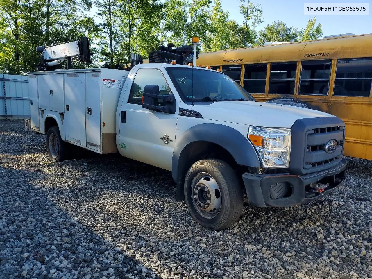 2012 Ford F550 Super Duty Utility / Service Truck VIN: 1FDUF5HT1CEC63595 Lot: 47562466