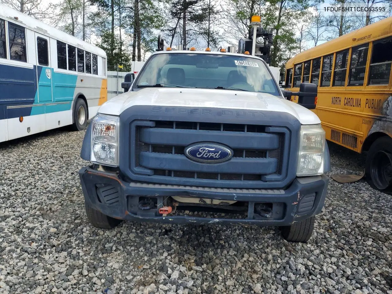 2012 Ford F550 Super Duty Utility / Service Truck VIN: 1FDUF5HT1CEC63595 Lot: 47562466