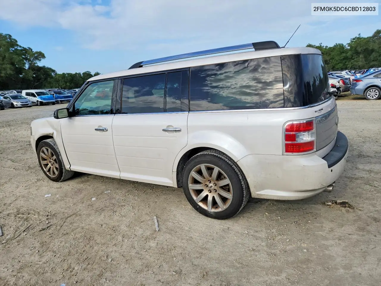 2012 Ford Flex Limited VIN: 2FMGK5DC6CBD12803 Lot: 48996266