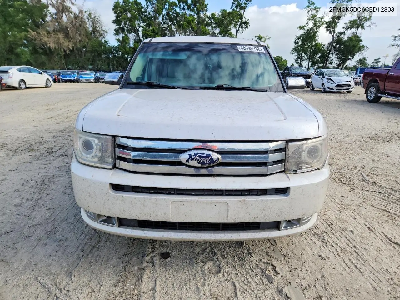 2012 Ford Flex Limited VIN: 2FMGK5DC6CBD12803 Lot: 48996266