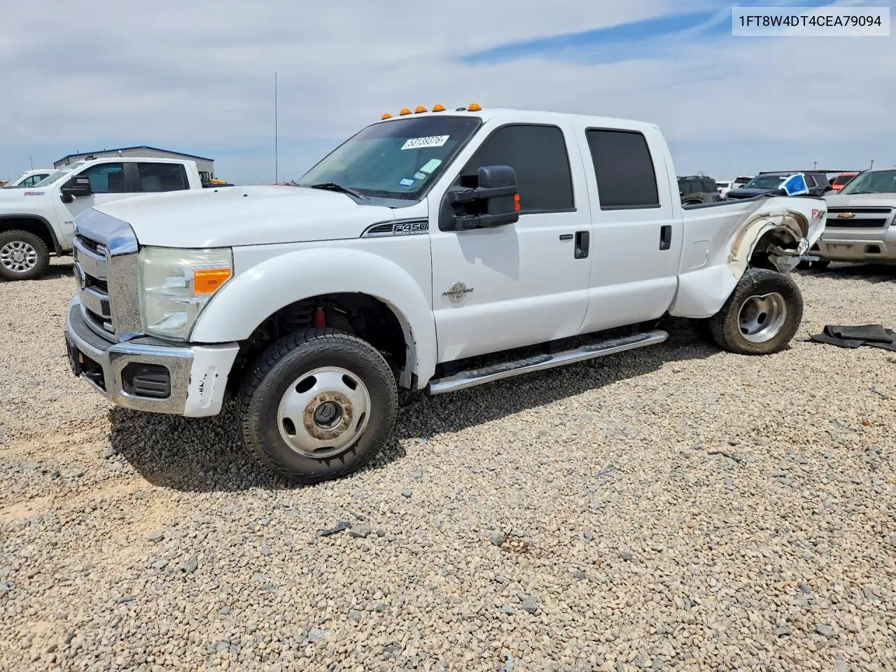 2012 Ford F450 Super Duty VIN: 1FT8W4DT4CEA79094 Lot: 53139376