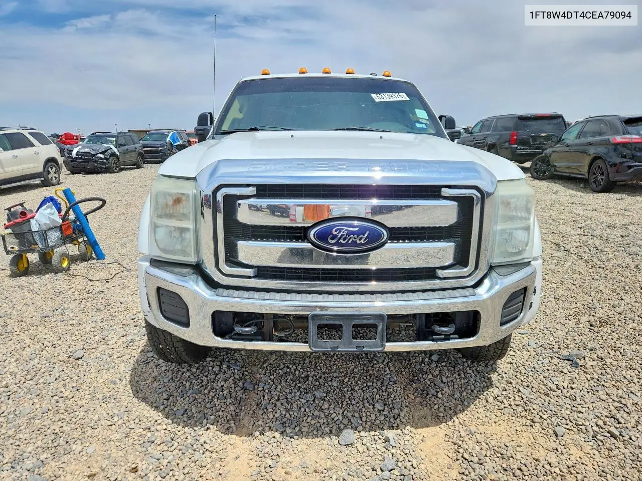 2012 Ford F450 Super Duty VIN: 1FT8W4DT4CEA79094 Lot: 53139376