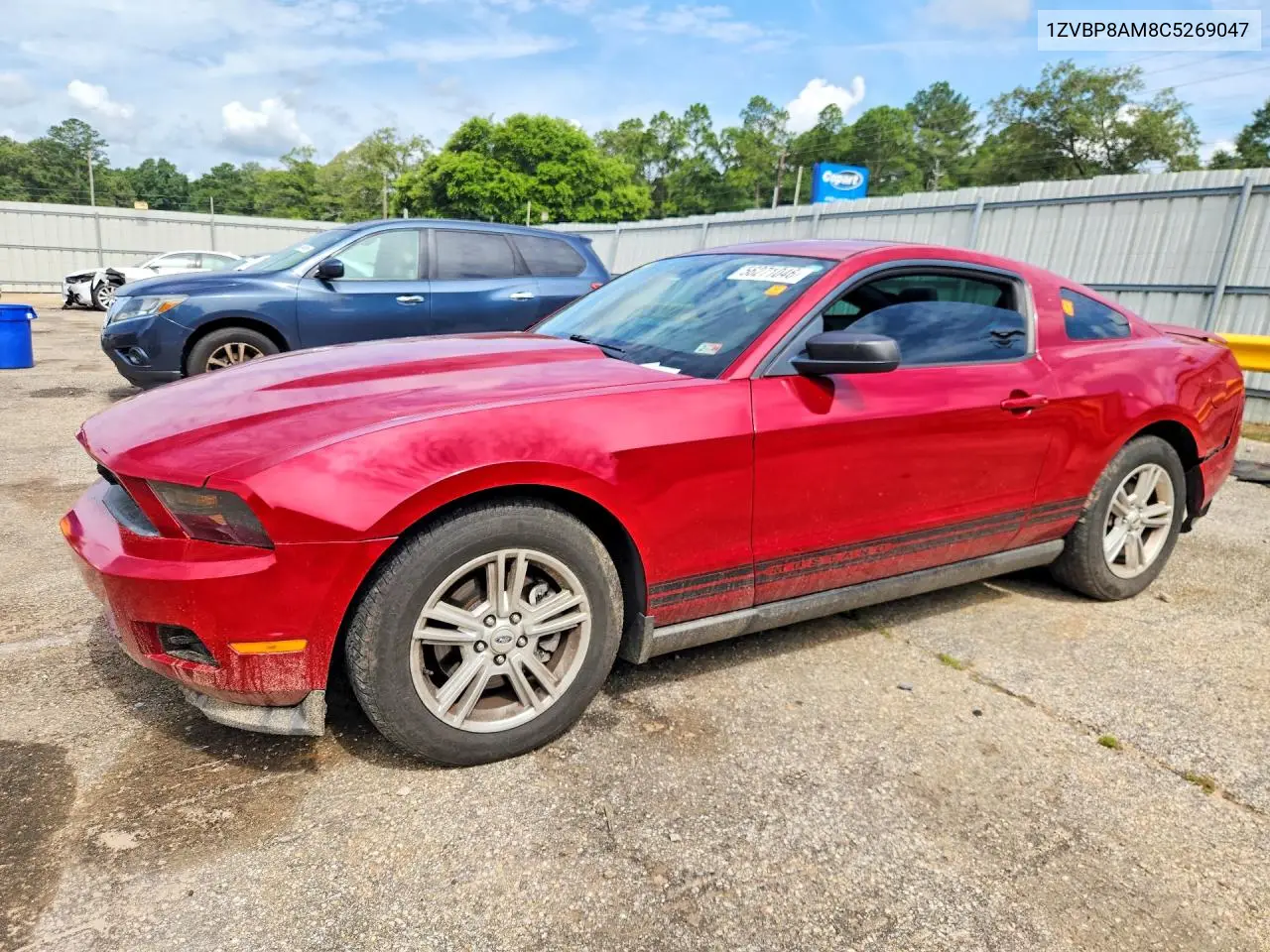 2012 Ford Mustang VIN: 1ZVBP8AM8C5269047 Lot: 56271046