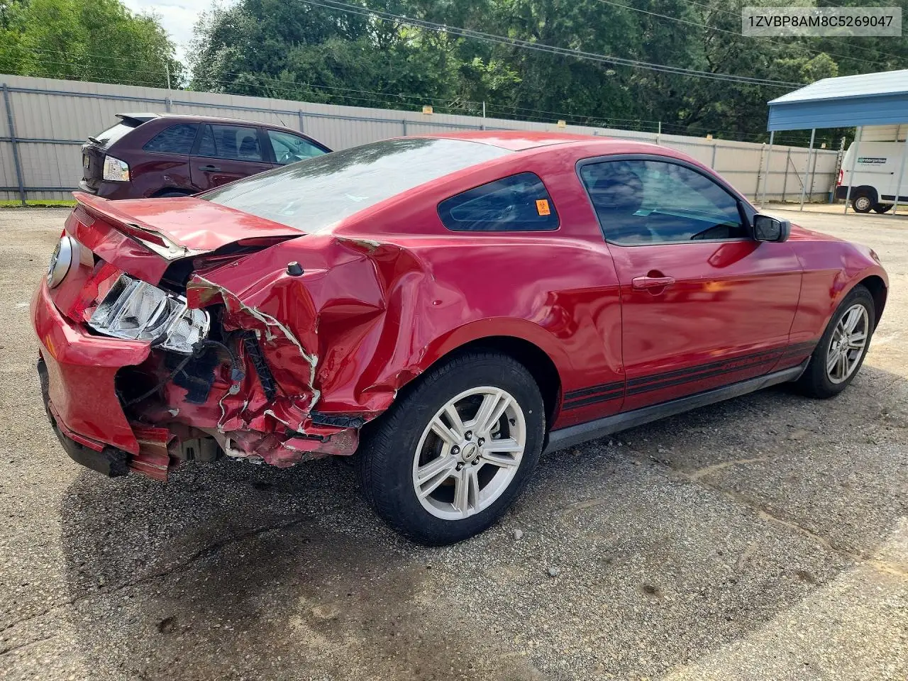 2012 Ford Mustang VIN: 1ZVBP8AM8C5269047 Lot: 56271046