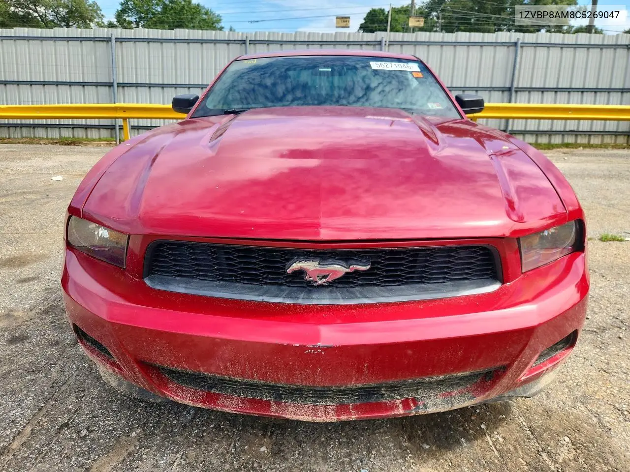 2012 Ford Mustang VIN: 1ZVBP8AM8C5269047 Lot: 56271046