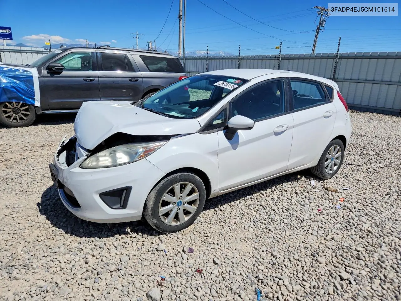 2012 Ford Fiesta Se VIN: 3FADP4EJ5CM101614 Lot: 56704116