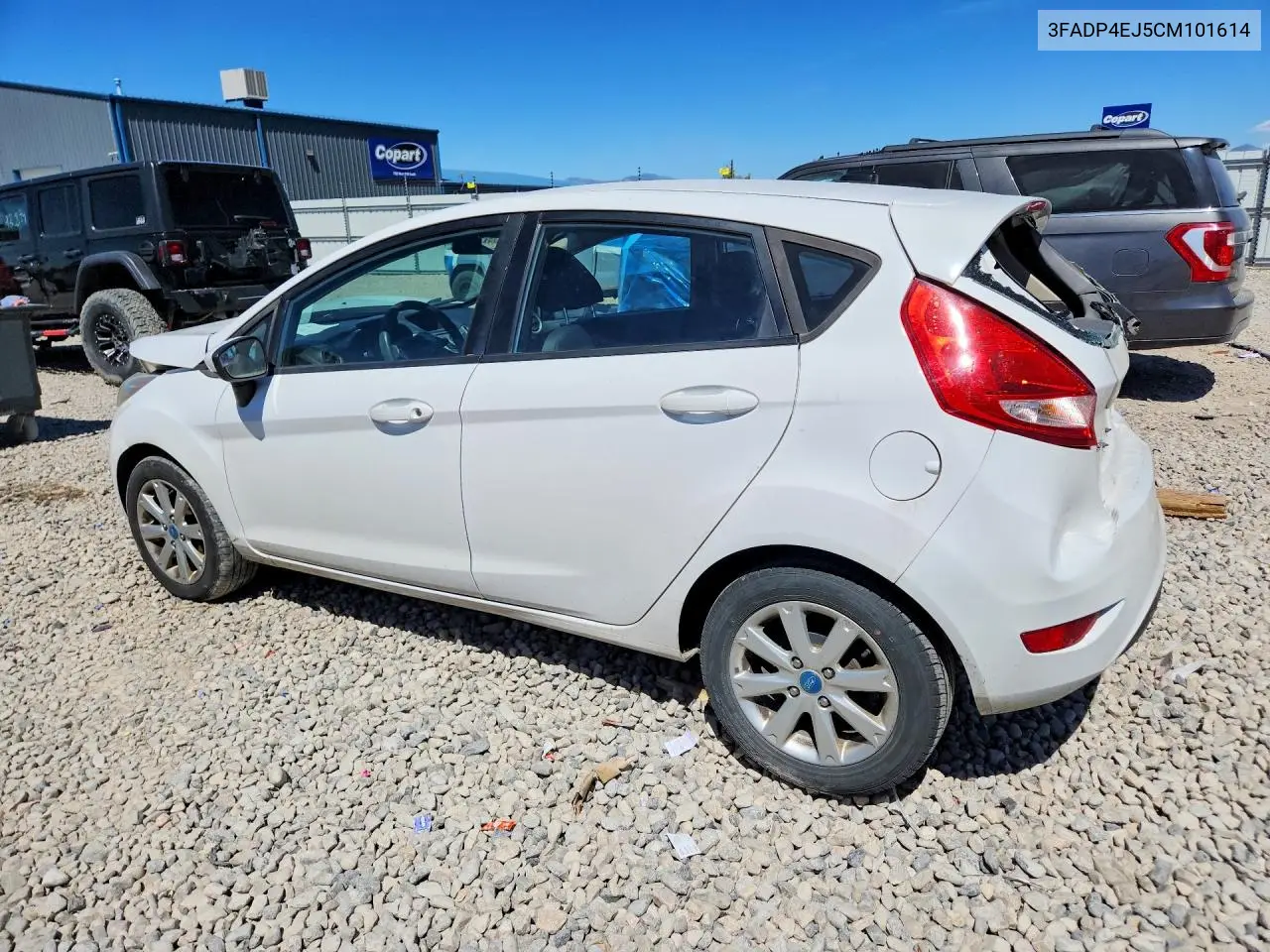 2012 Ford Fiesta Se VIN: 3FADP4EJ5CM101614 Lot: 56704116