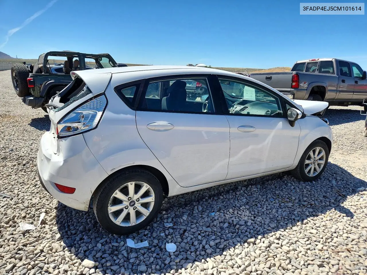 2012 Ford Fiesta Se VIN: 3FADP4EJ5CM101614 Lot: 56704116