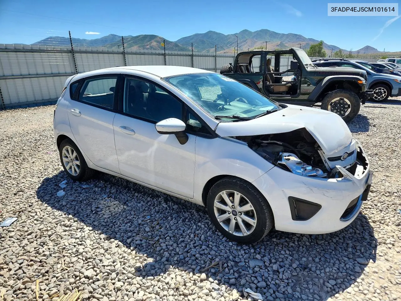 2012 Ford Fiesta Se VIN: 3FADP4EJ5CM101614 Lot: 56704116