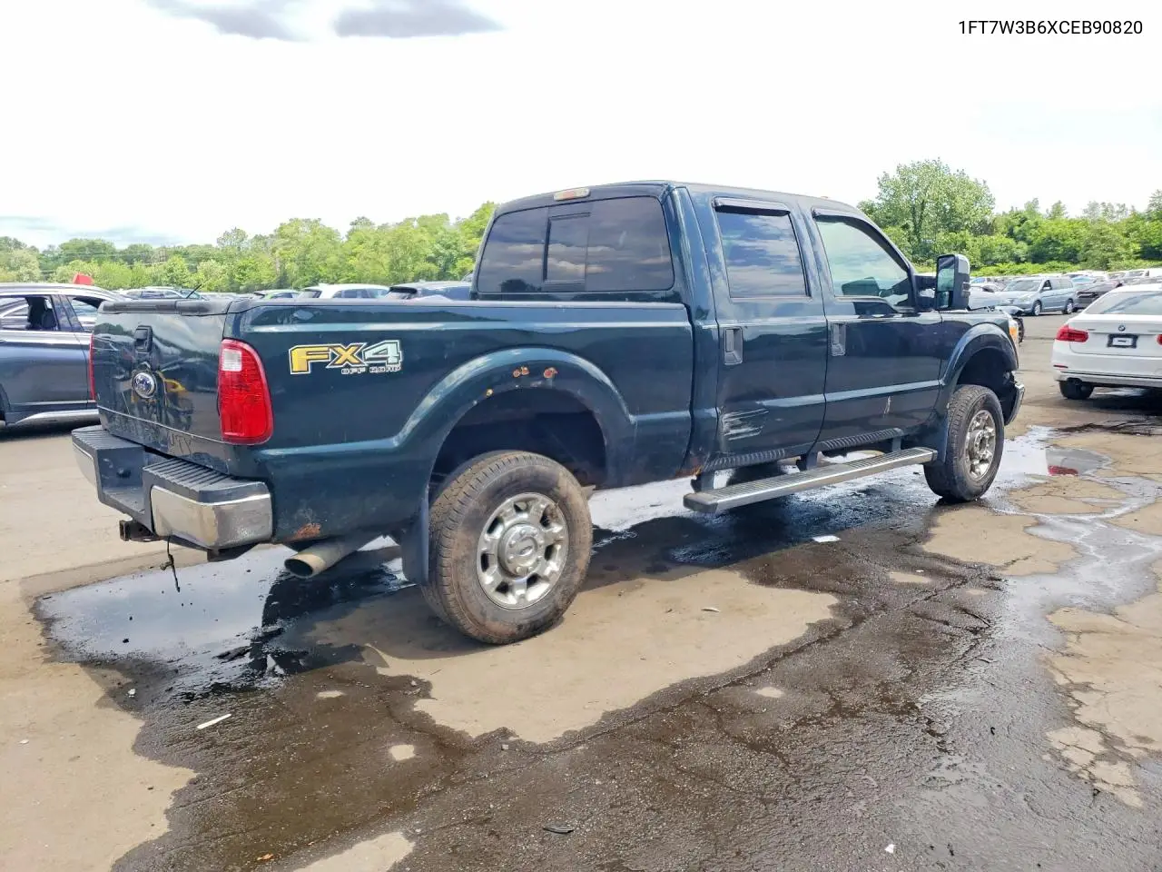 2012 Ford F350 Super Duty VIN: 1FT7W3B6XCEB90820 Lot: 57122076