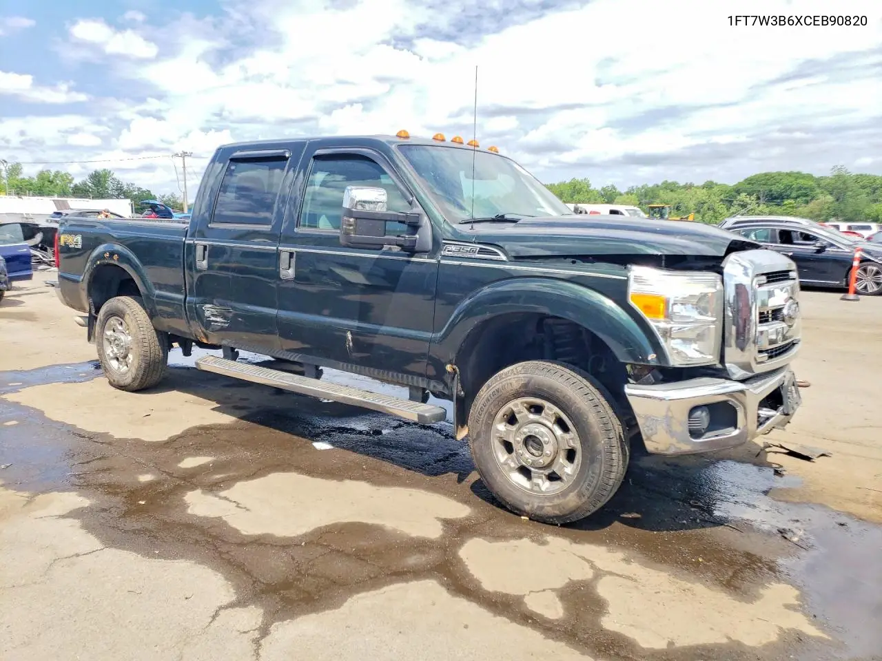 2012 Ford F350 Super Duty VIN: 1FT7W3B6XCEB90820 Lot: 57122076