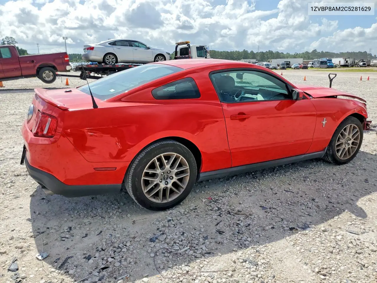 2012 Ford Mustang VIN: 1ZVBP8AM2C5281629 Lot: 57393996