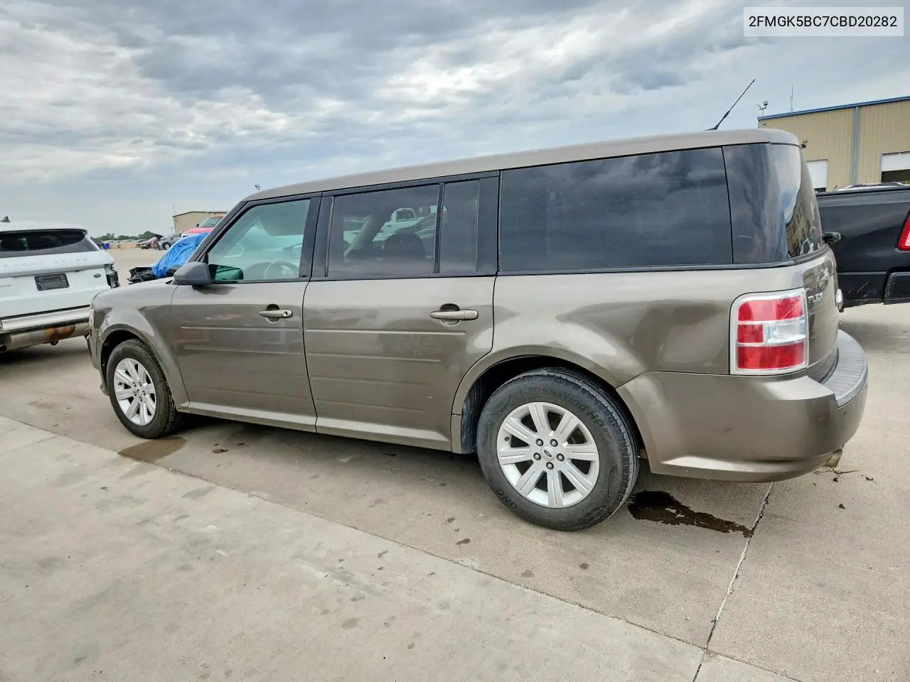 2012 Ford Flex Se VIN: 2FMGK5BC7CBD20282 Lot: 58810136