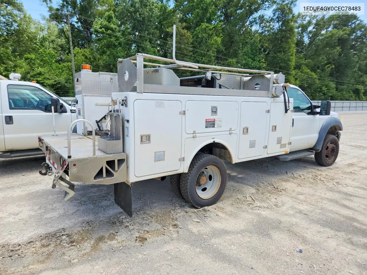 2012 Ford F450 Super Duty VIN: 1FDUF4GY0CEC78483 Lot: 58812166