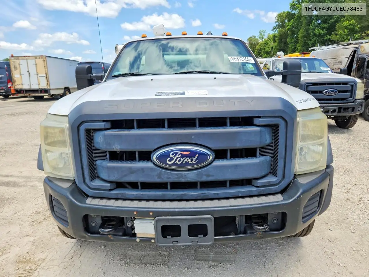 2012 Ford F450 Super Duty VIN: 1FDUF4GY0CEC78483 Lot: 58812166