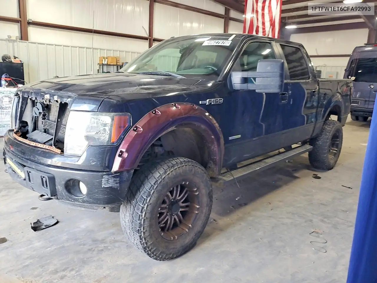 2012 Ford F150 Supercrew VIN: 1FTFW1ET6CFA92993 Lot: 59627976