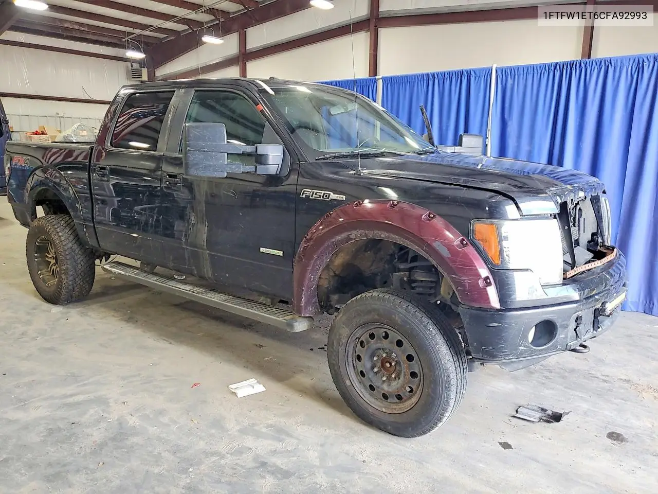2012 Ford F150 Supercrew VIN: 1FTFW1ET6CFA92993 Lot: 59627976