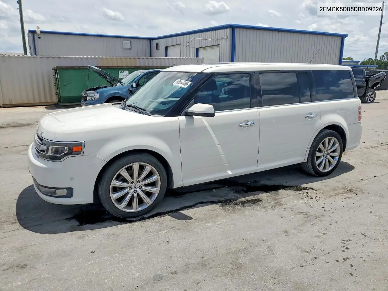 2013 Ford Flex Limited VIN: 2FMGK5D85DBD09226 Lot: 55864986