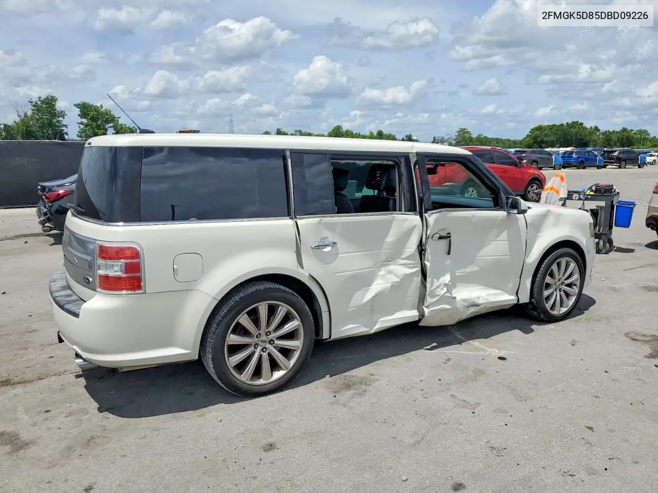 2013 Ford Flex Limited VIN: 2FMGK5D85DBD09226 Lot: 55864986