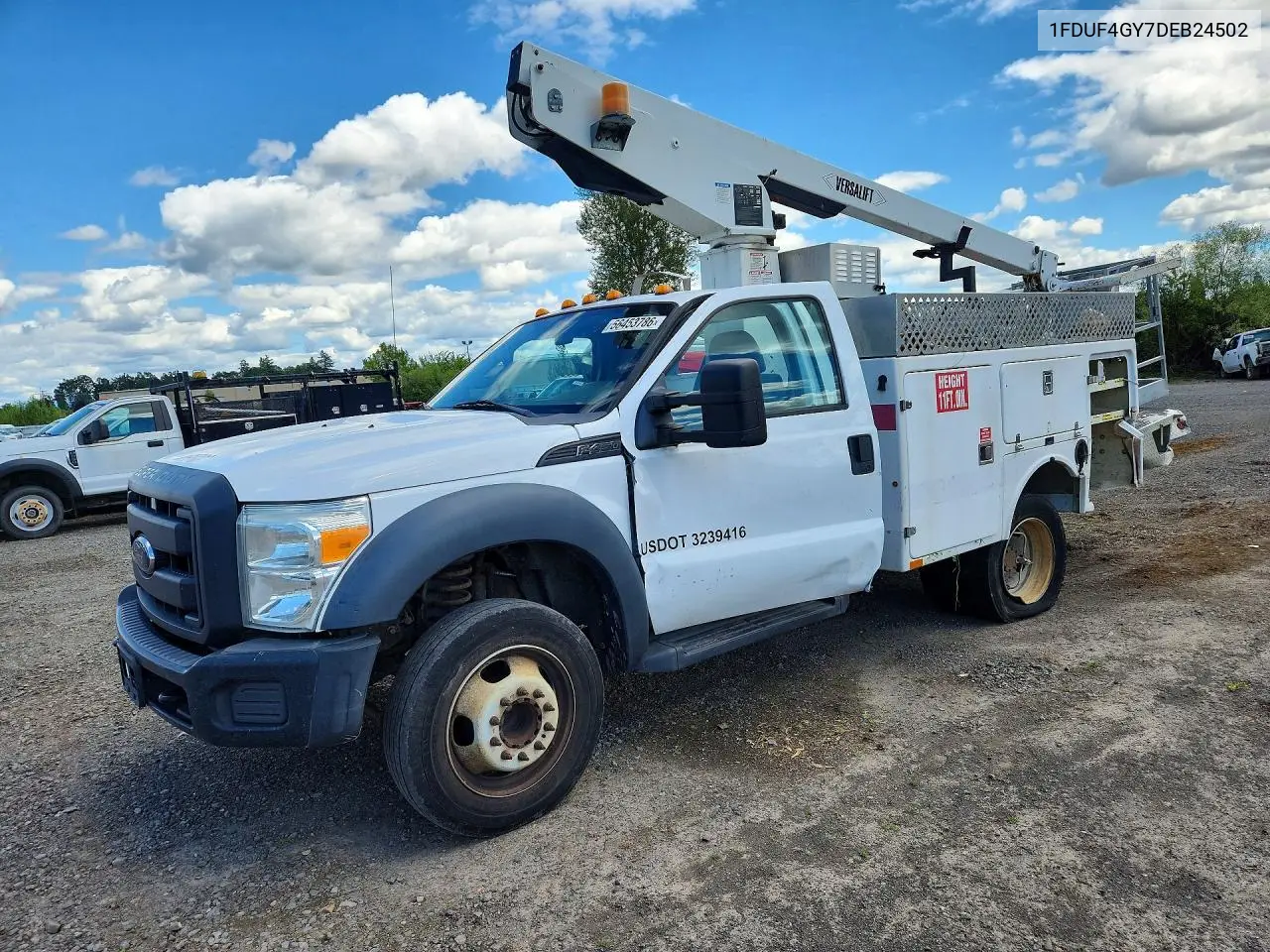 2013 Ford F450 Super Duty VIN: 1FDUF4GY7DEB24502 Lot: 56453786