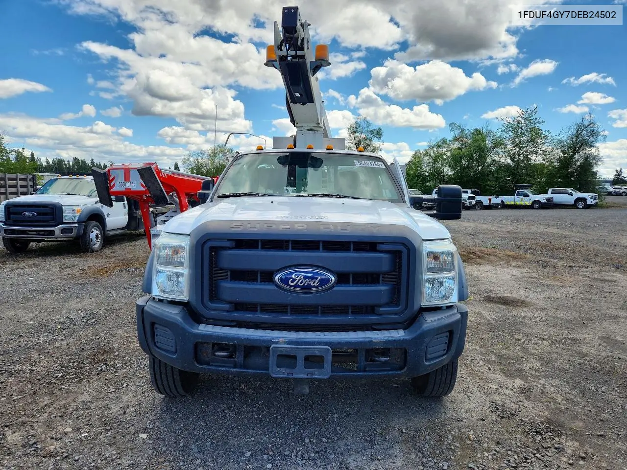 2013 Ford F450 Super Duty VIN: 1FDUF4GY7DEB24502 Lot: 56453786