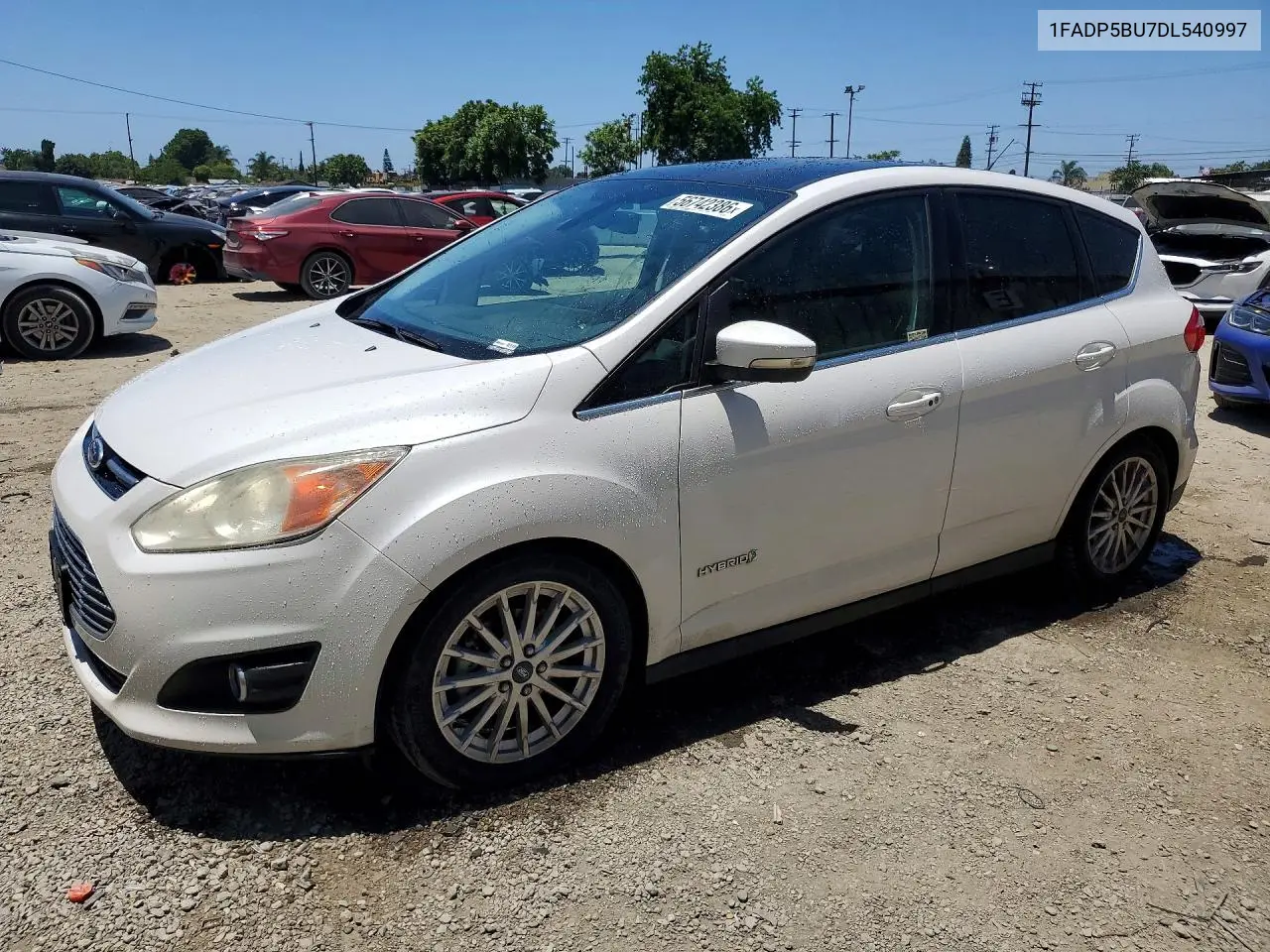 2013 Ford C-Max Sel VIN: 1FADP5BU7DL540997 Lot: 56742386